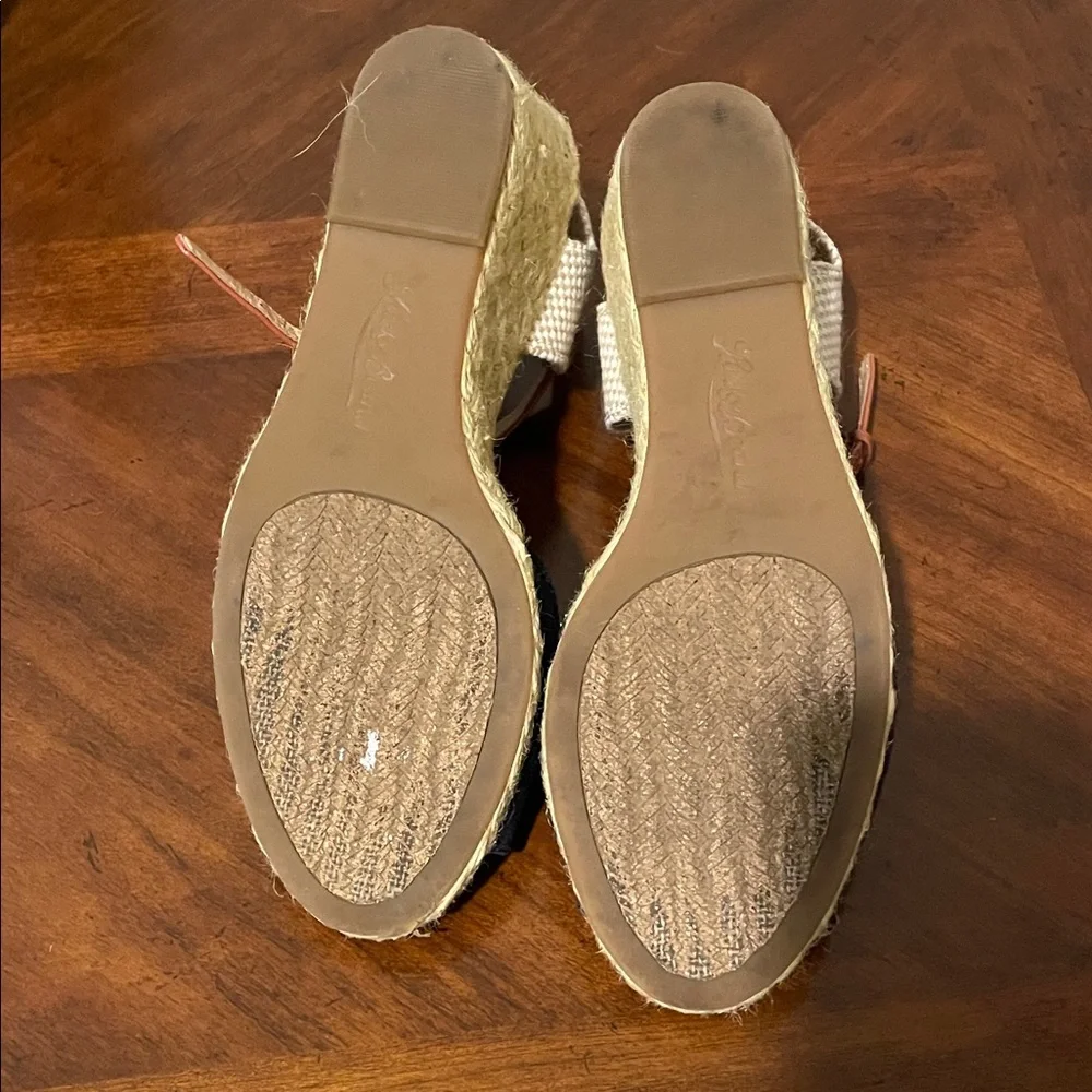 Lucky Brand Blue and Tan Espadrilles